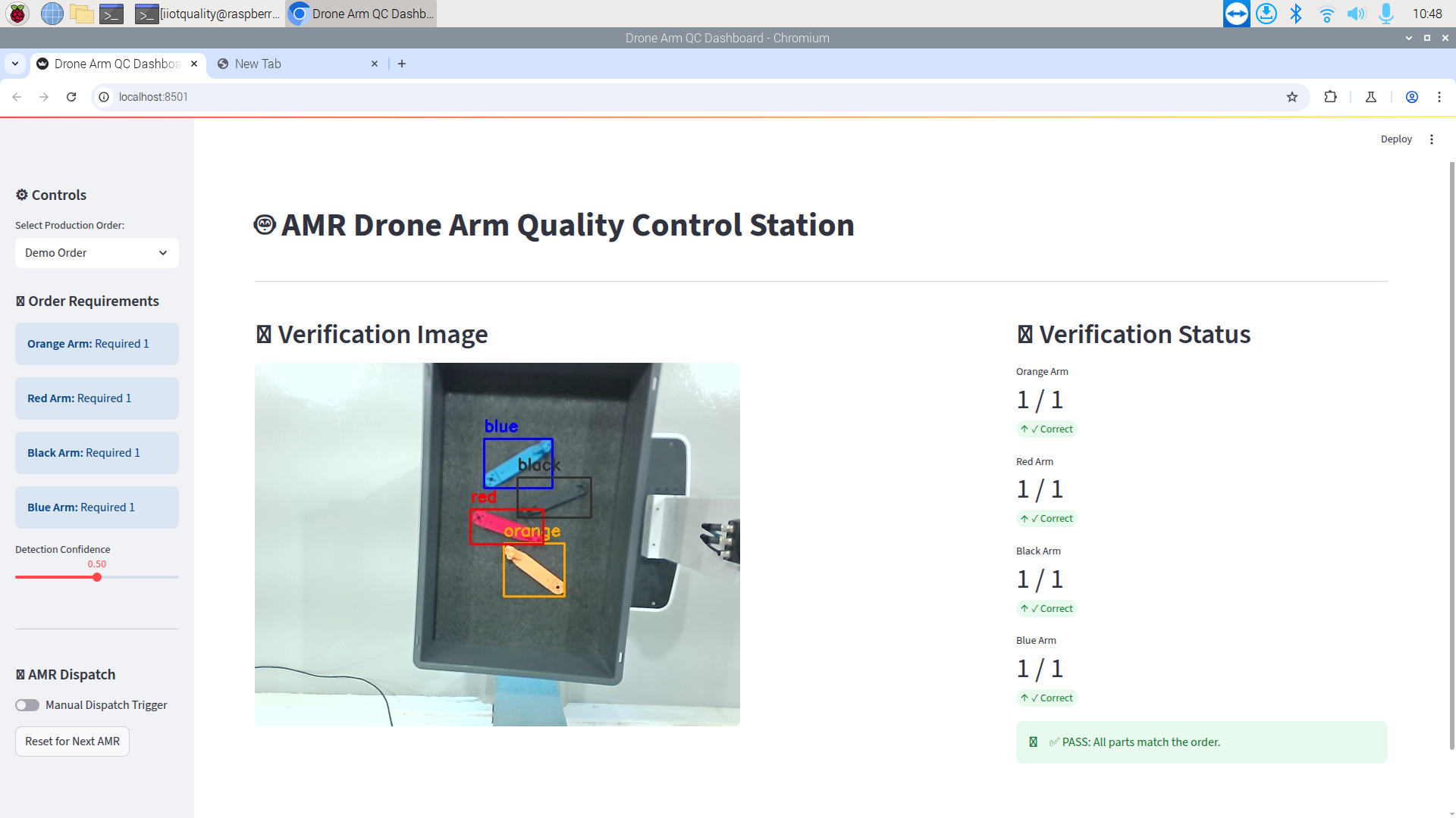 AMR Vision Dispatch System